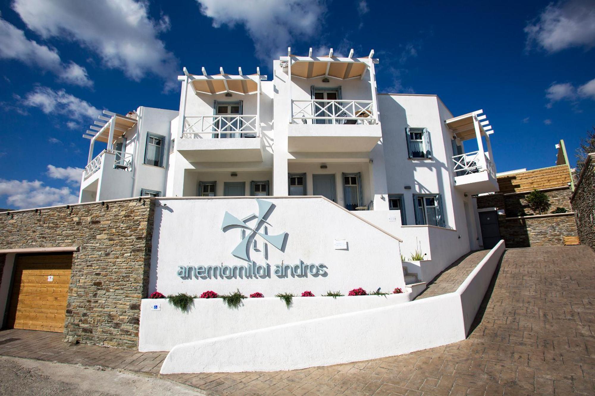 Anemomiloi Andros Otel Dış mekan fotoğraf