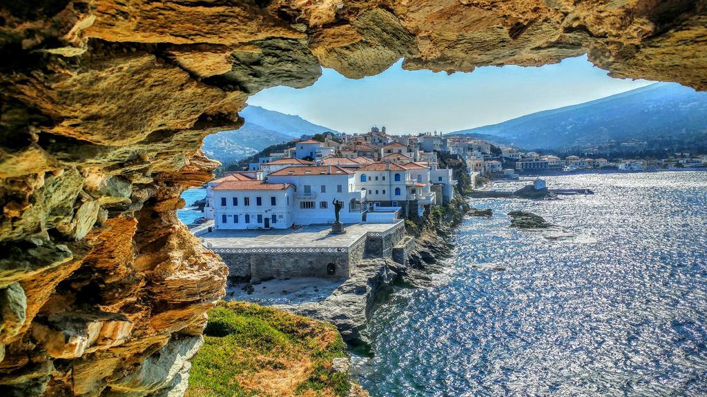 Anemomiloi Andros Otel Dış mekan fotoğraf